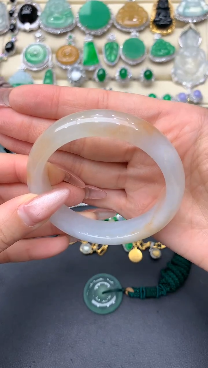 【闪购商品】翡翠手镯未镶嵌153-中国好珍宝