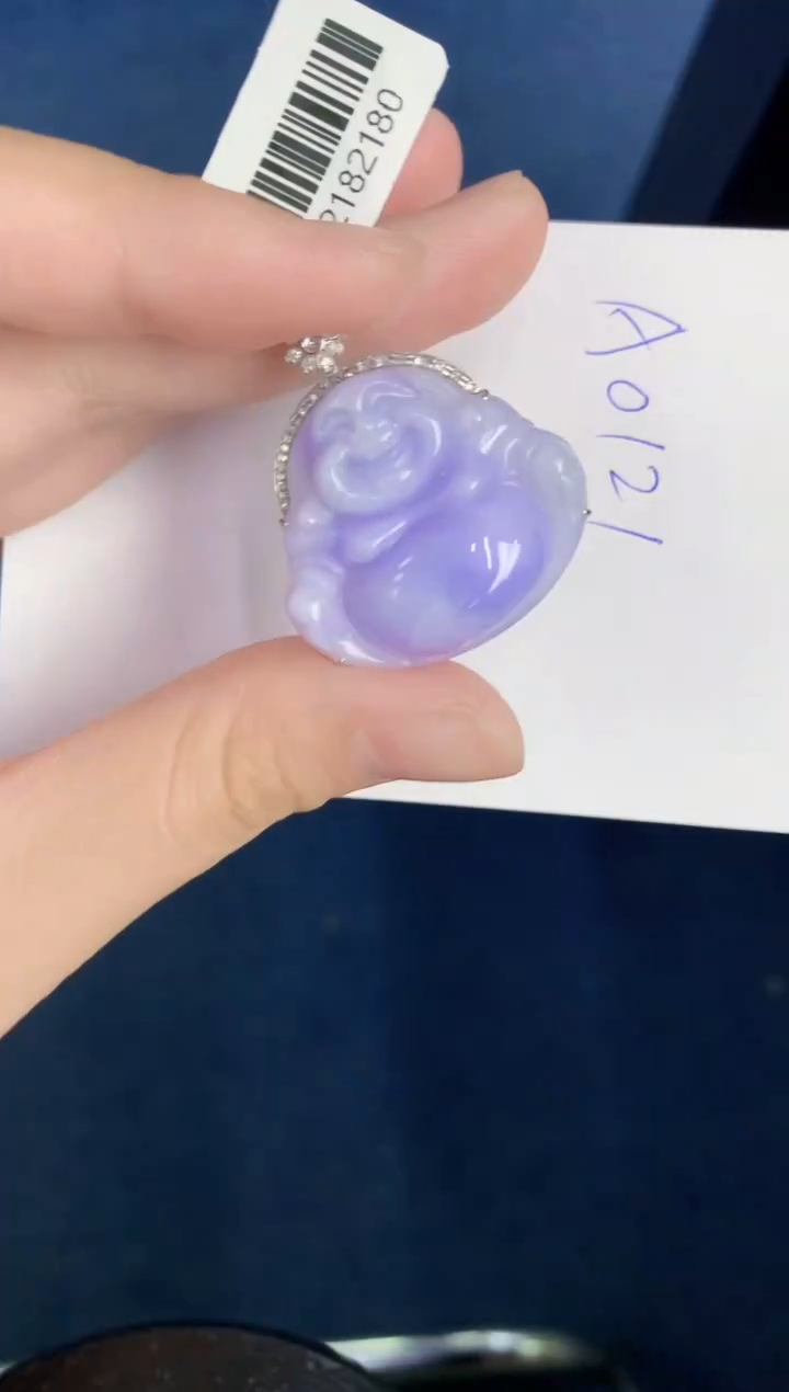 【闪购商品】翡翠颈饰18K金镶嵌000000000