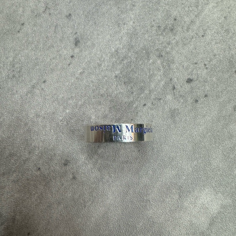 全新未使用 Maison Margiela/梅森马吉拉 蓝色 反转 戒指 7码-9码