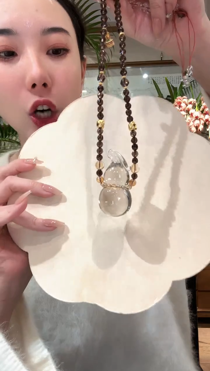 【闪购商品】水晶颈饰未镶嵌国风