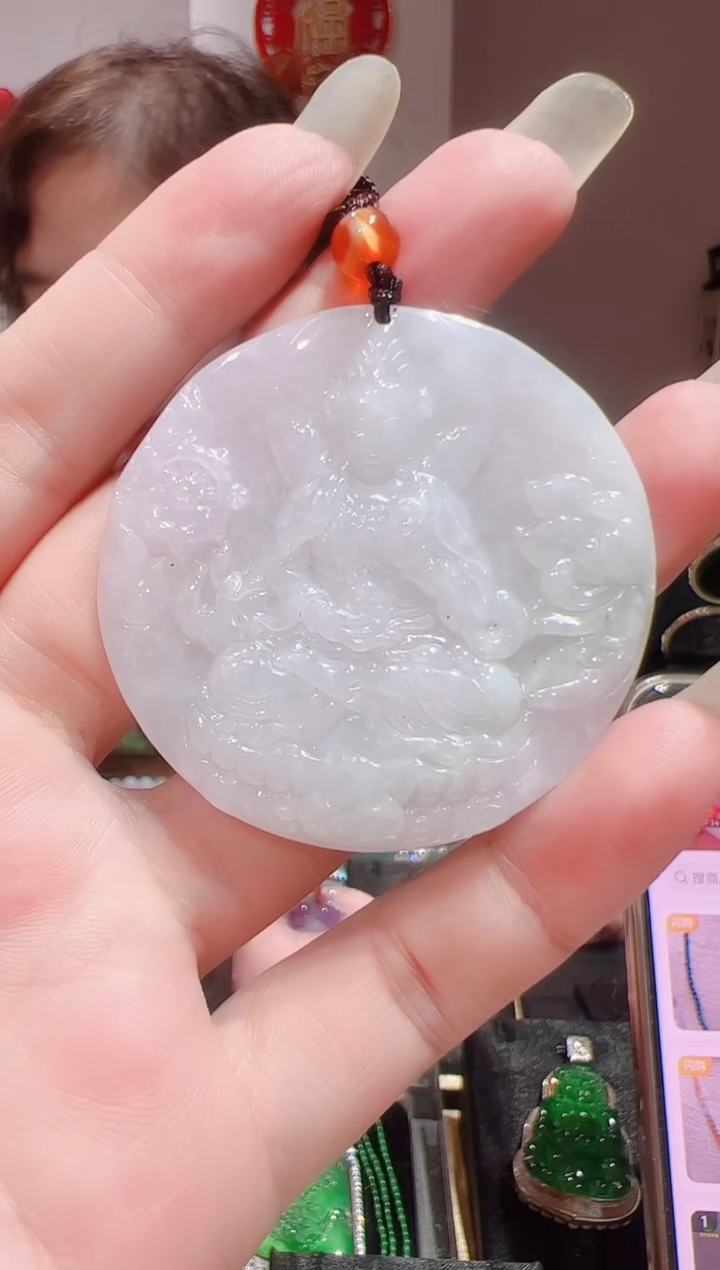 翡翠未镶嵌颈饰202580584