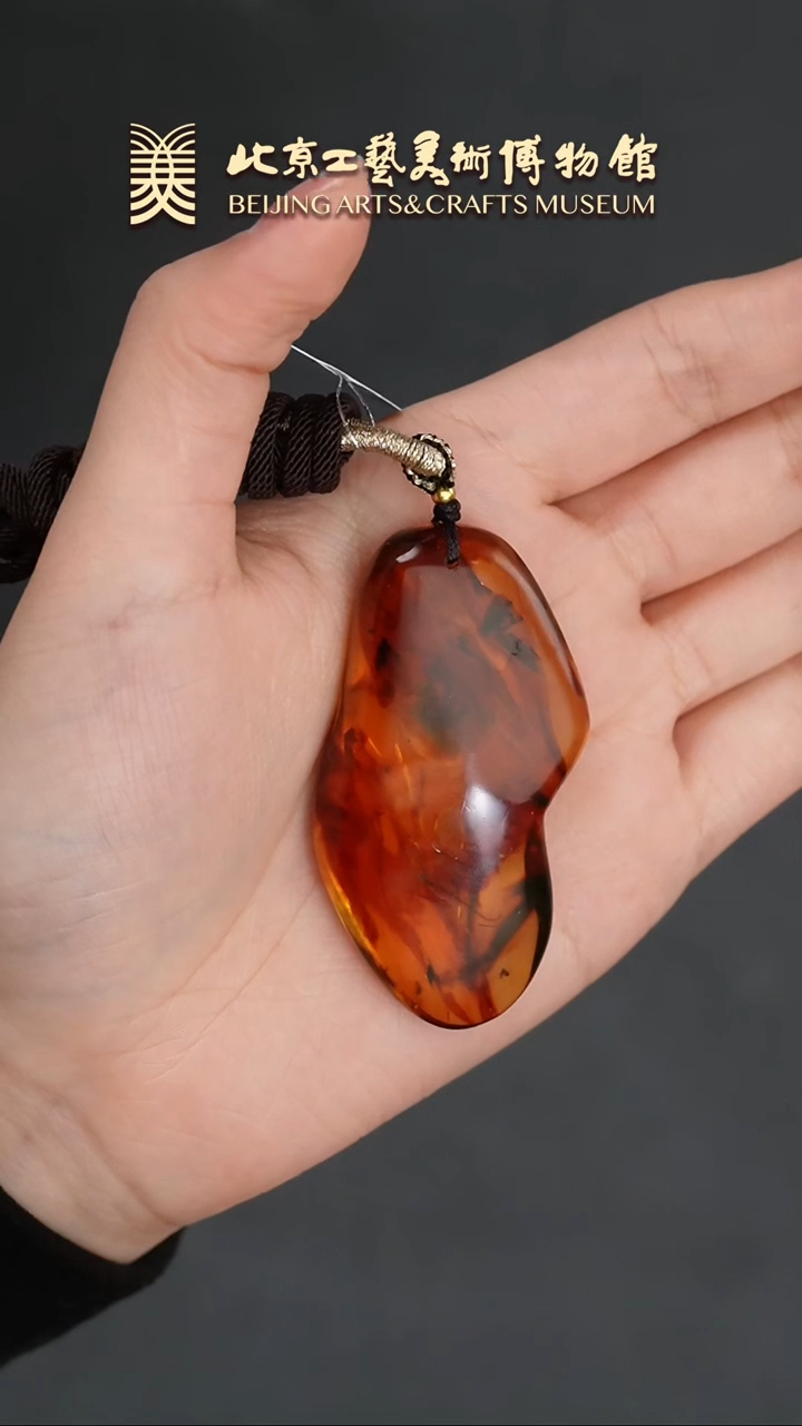 【闪购商品】虫珀颈饰未镶嵌B0112GMD406虫珀（随形吊坠）