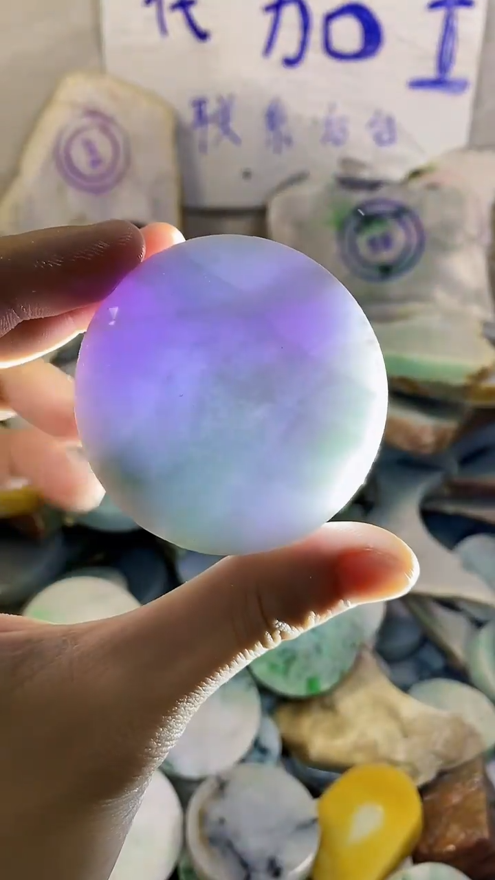 裸石翡翠纯天然翡翠A货350