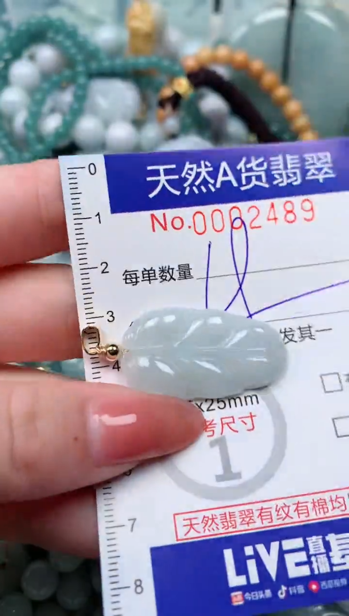 【闪购商品】翡翠颈饰未镶嵌00002489