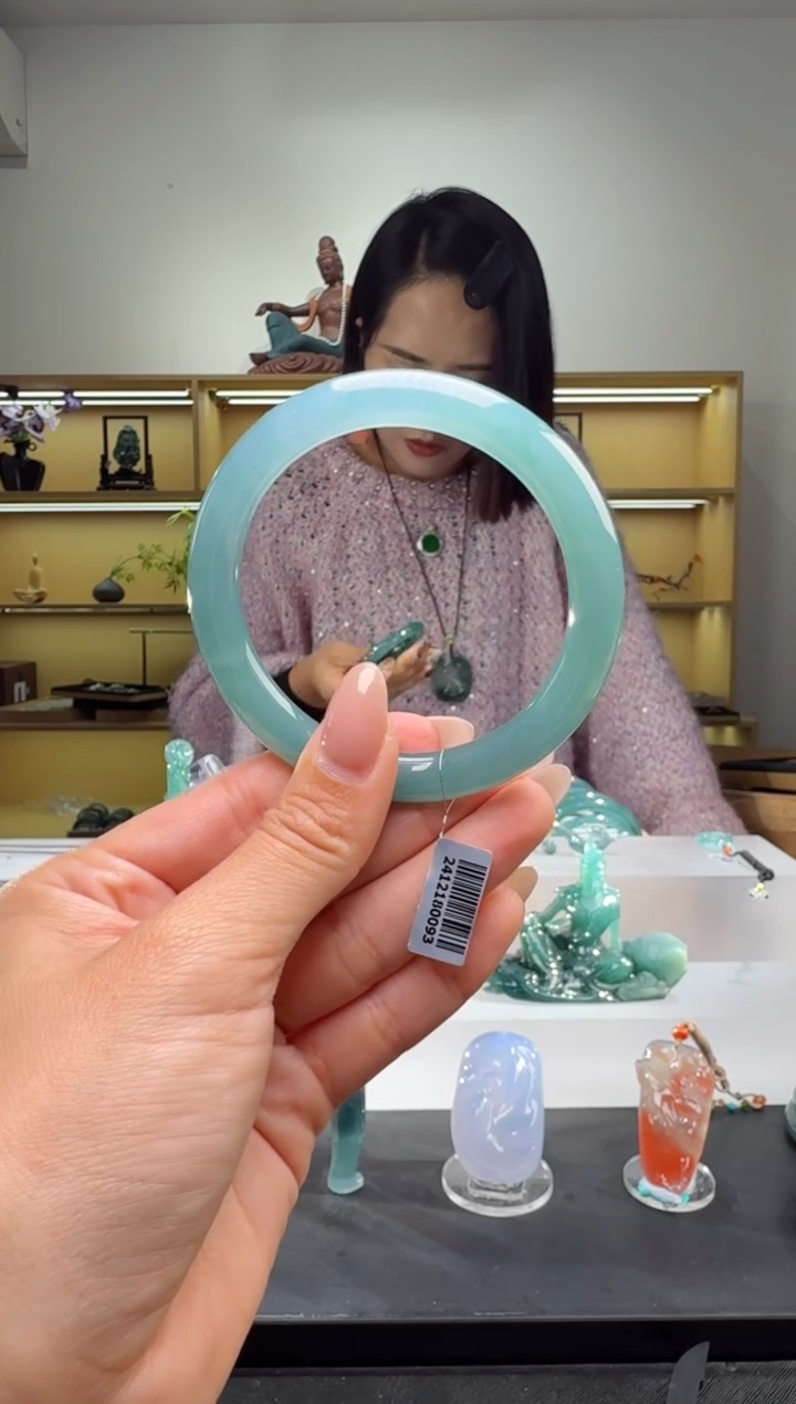 未镶嵌手镯翡翠56.5圈