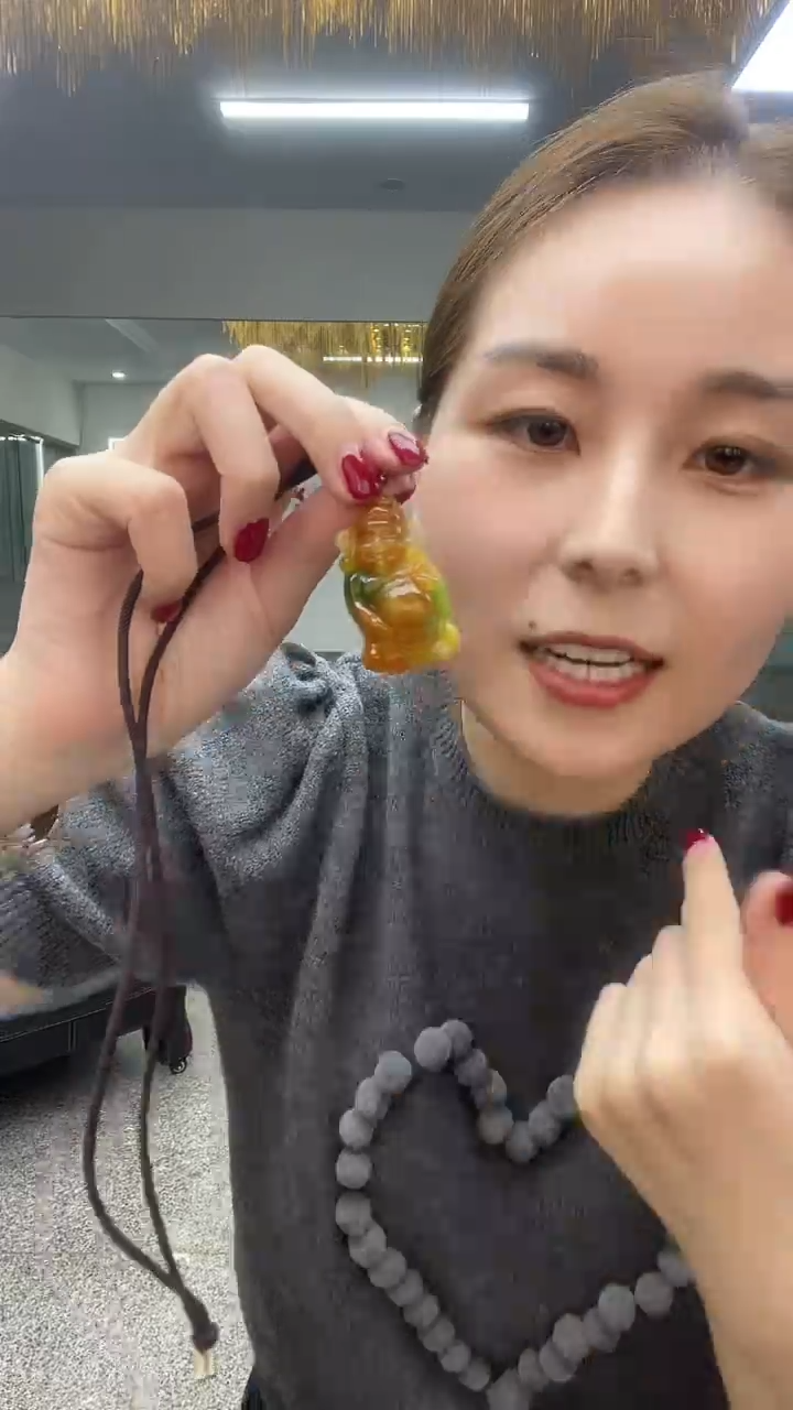 3色财神吊坠多样性发货一件