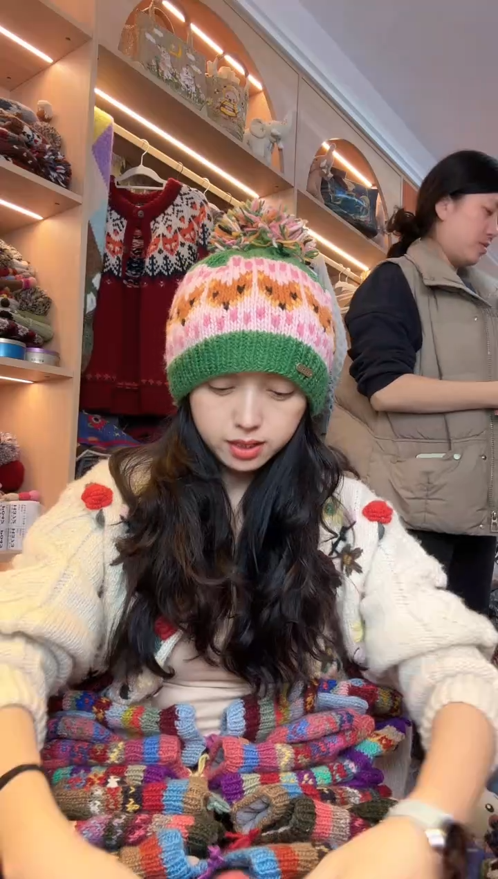 绵羊毛纯手工狐狸