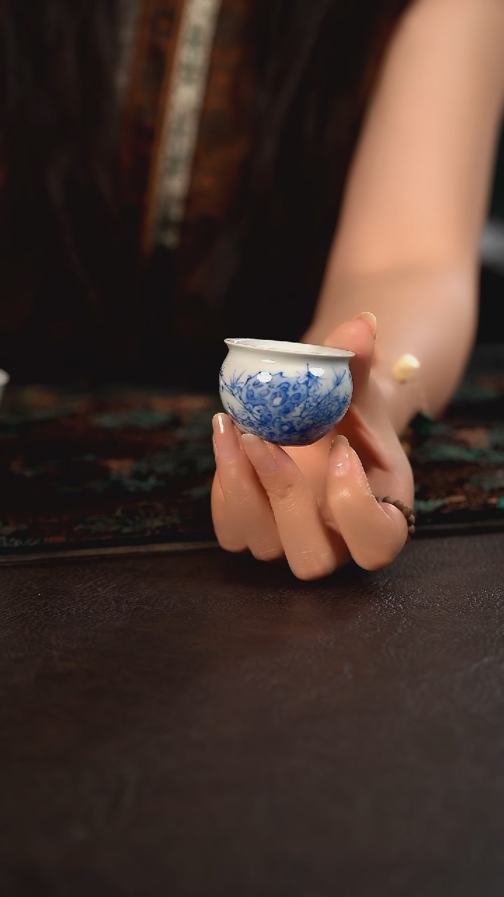 聚澜堂灵石竹子小缸杯