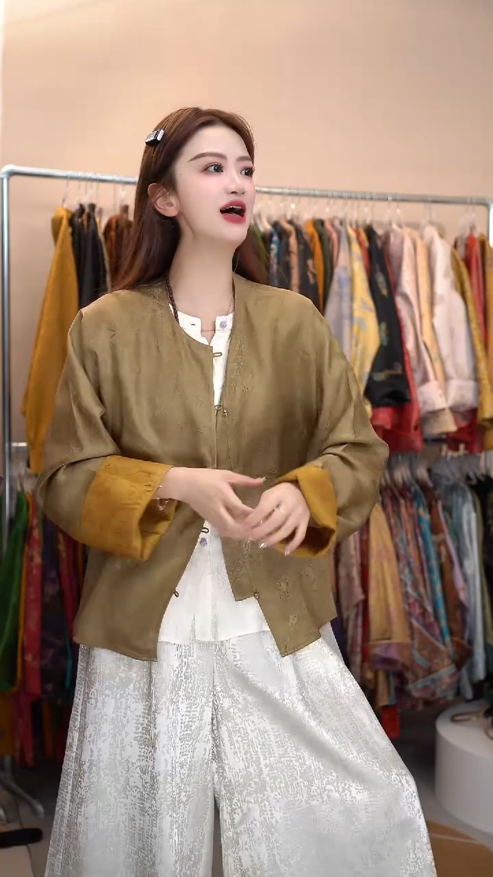 君子纤真丝香云纱新中式女装