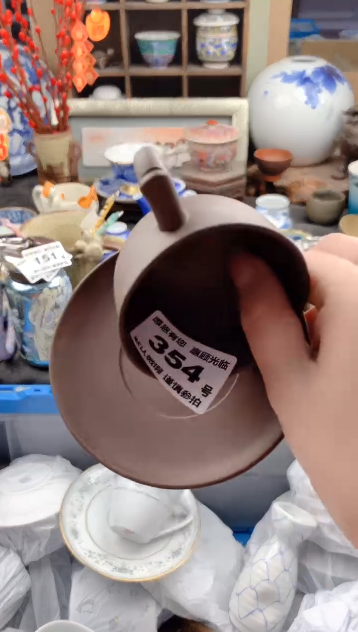 【闪购商品】瓷片354号九姑娘工艺品瓷器