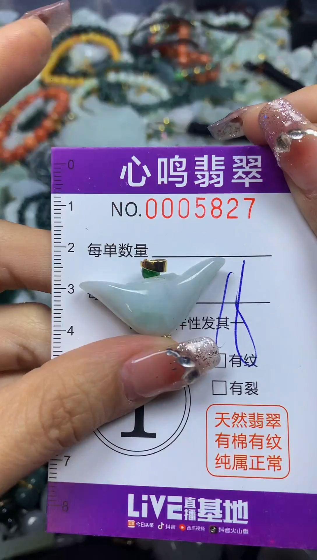 【闪购商品】翡翠颈饰未镶嵌闪购005827