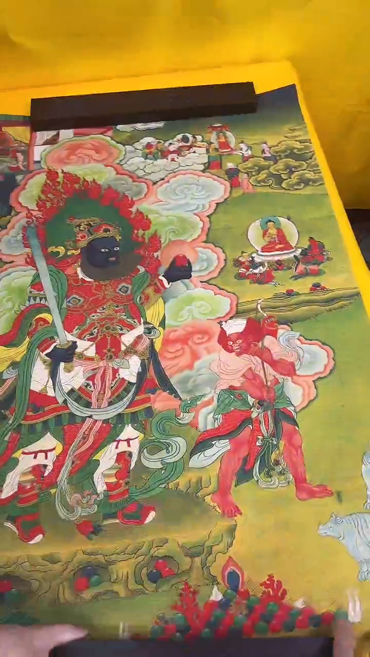 卷轴画绘画类唐卡 16068