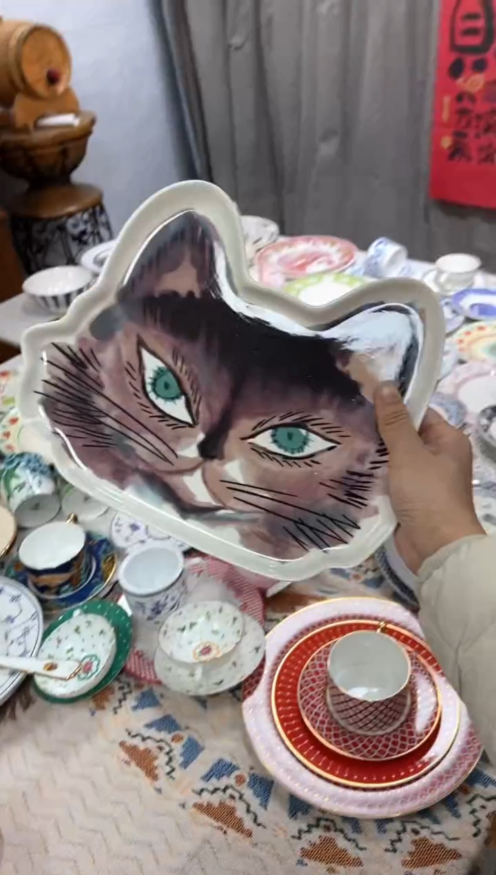 【闪购商品】瓷片CC736陶瓷没有完美无瑕陶瓷1个