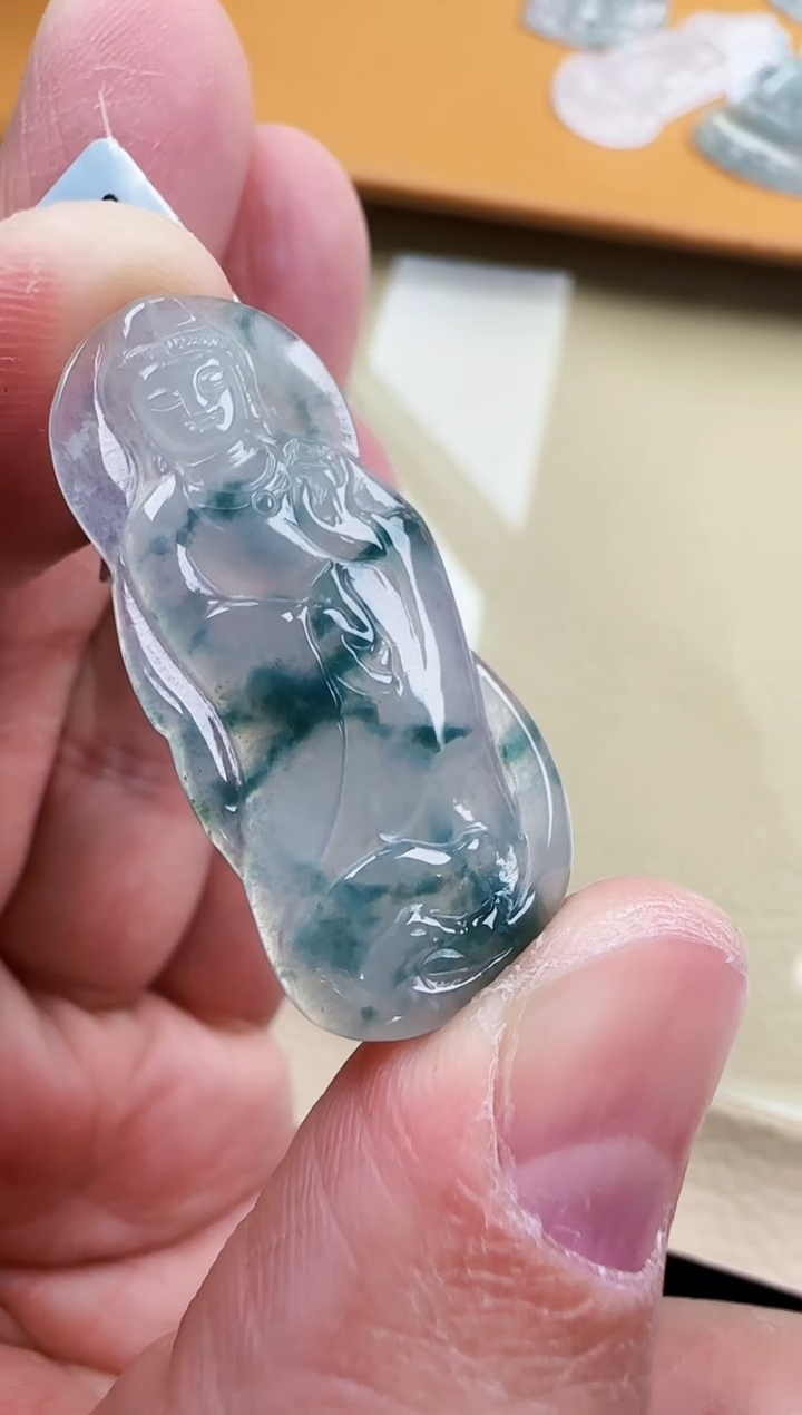 【闪购商品】翡翠颈饰未镶嵌缅甸天然翡翠