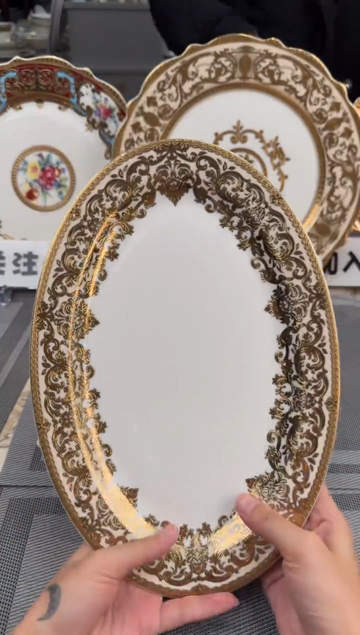 【闪购商品】瓷片12英寸鱼盘福利
