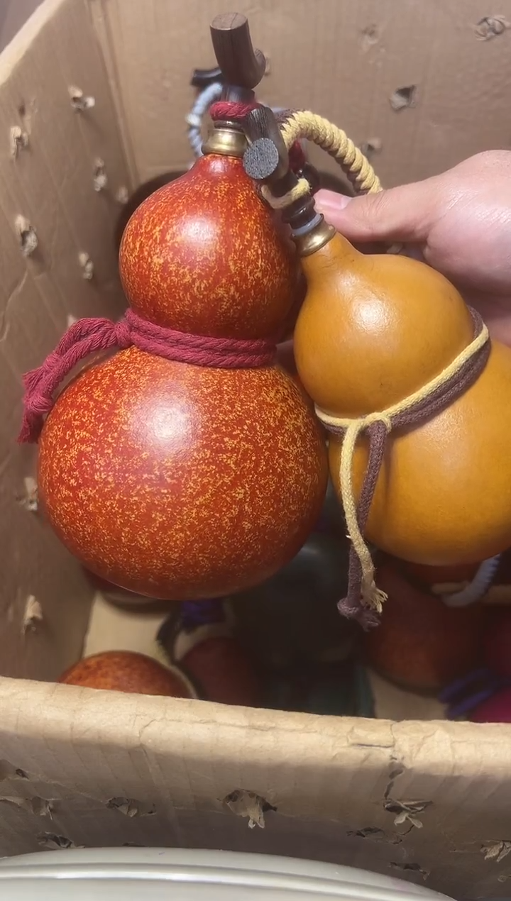 018--大漆酒葫芦--不含网兜，一葫一价，不退不换