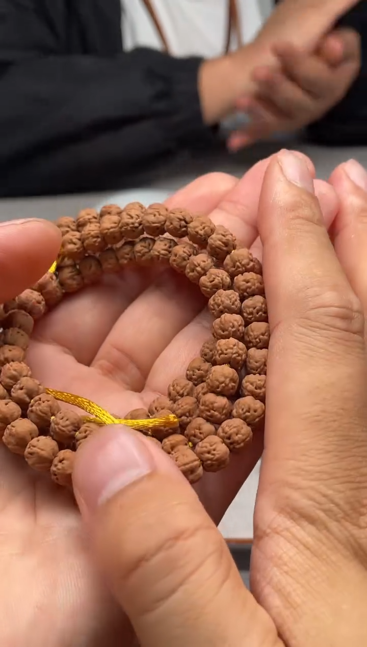 手串柏香籽/百香籽佛手长串108尺寸7+