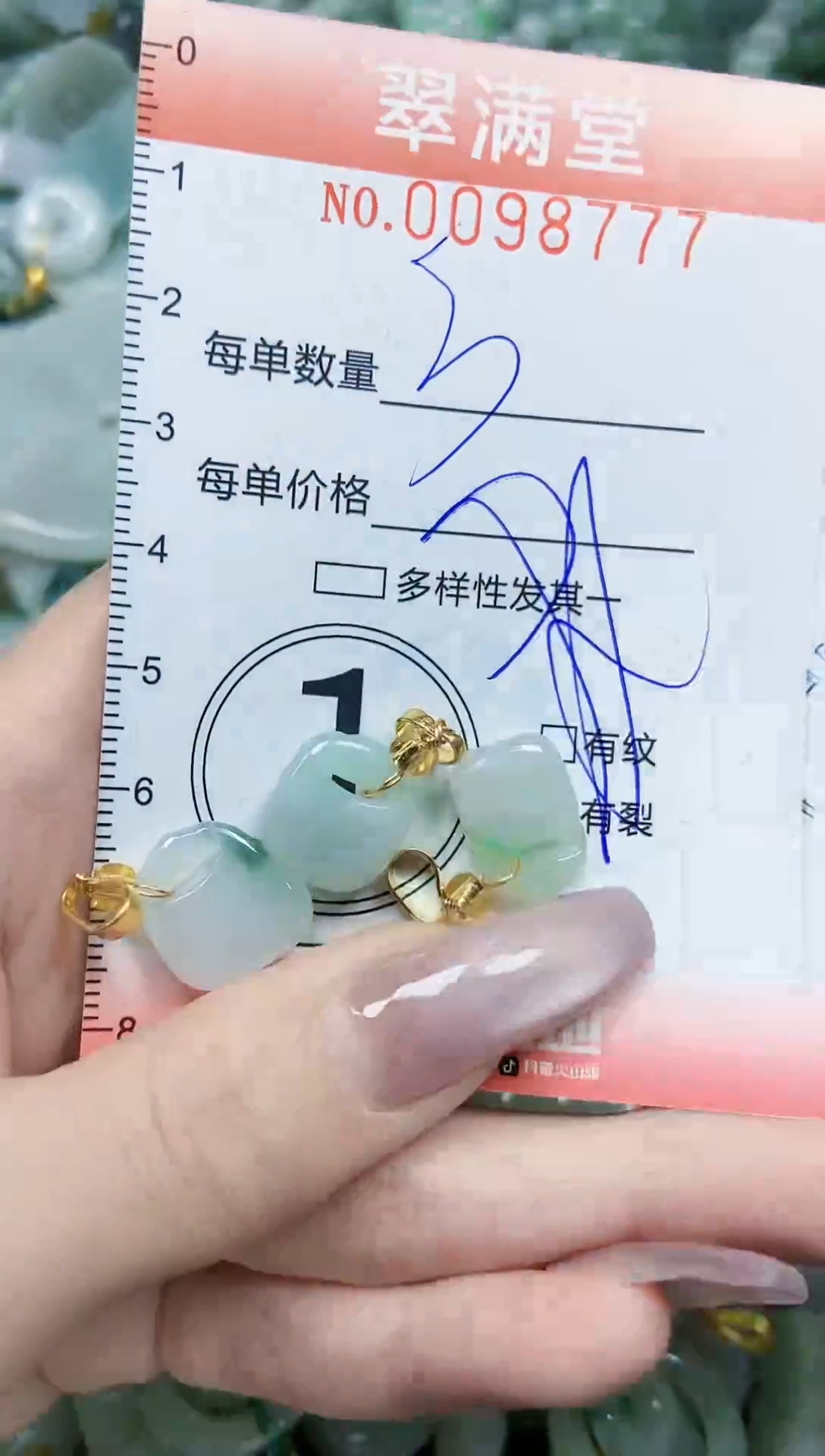 【闪购商品】翡翠颈饰未镶嵌闪购0098777