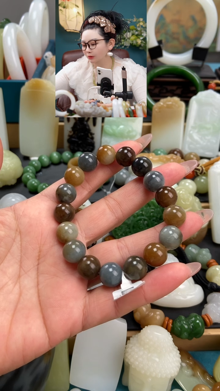 未镶嵌手串和田玉手串