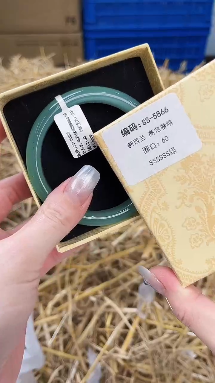 未镶嵌手镯石英质玉SS-5866-60