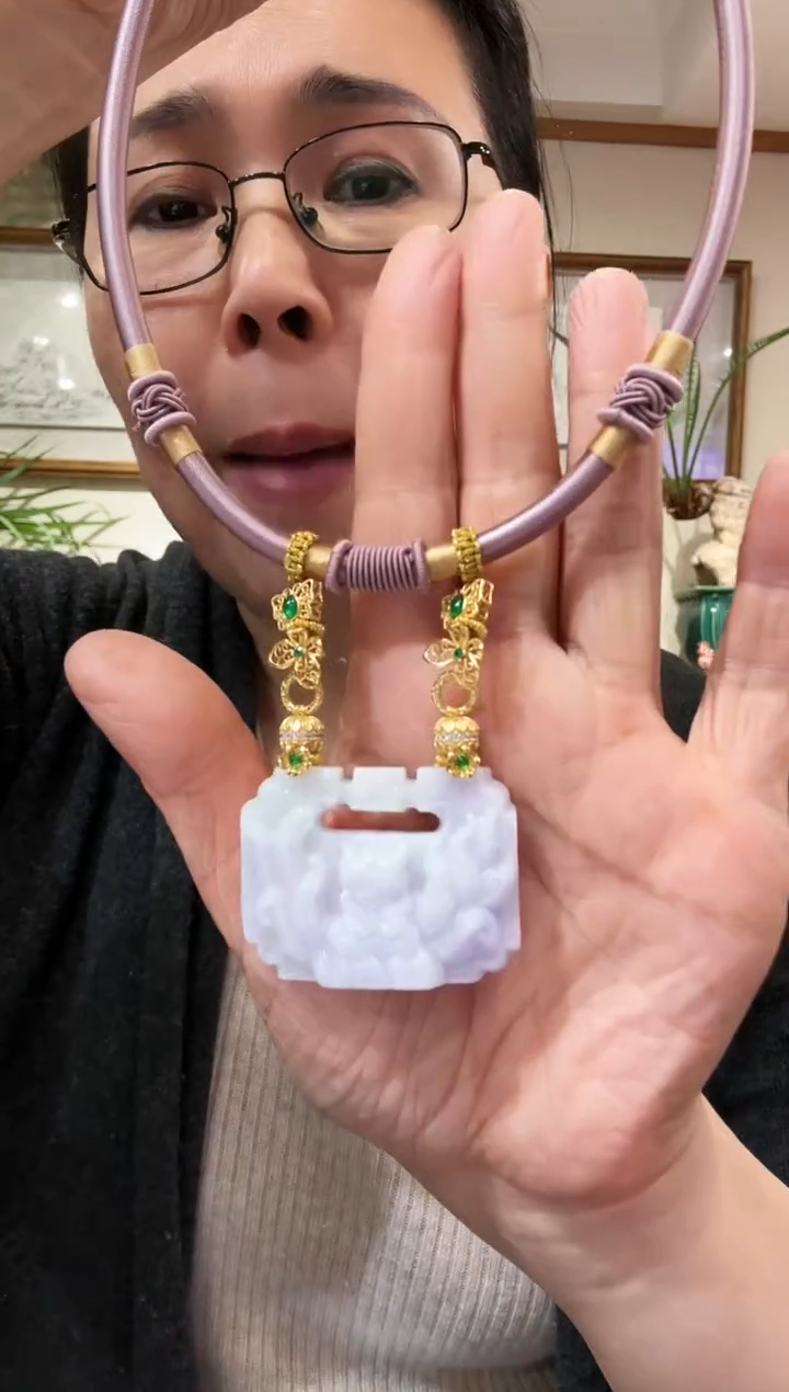 【闪购商品】翡翠颈饰未镶嵌国风