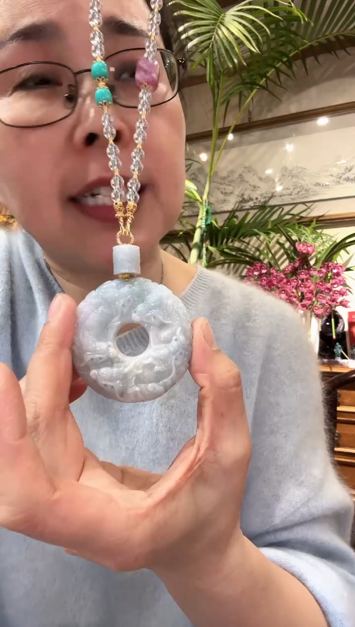 【闪购商品】翡翠颈饰未镶嵌国风