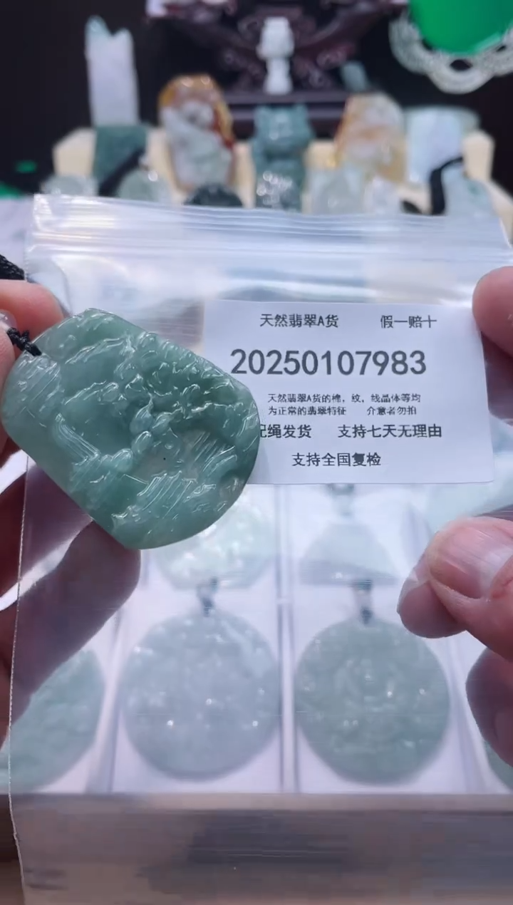 【闪购商品】翡翠颈饰未镶嵌闪购商品8号店200250010026