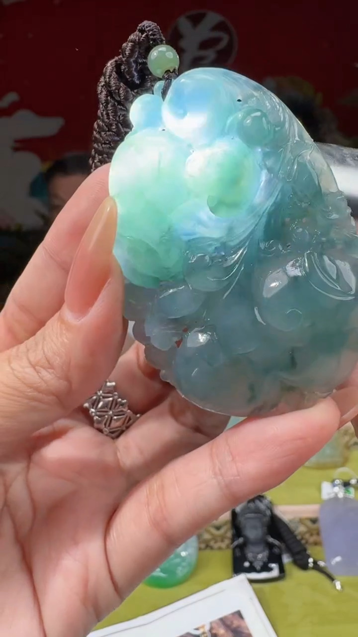 【闪购商品】翡翠颈饰未镶嵌111  /天然a货翡翠