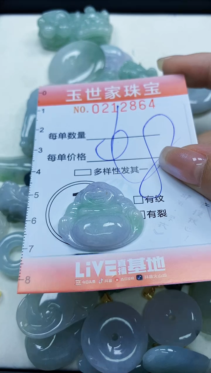 【闪购商品】翡翠未镶嵌颈饰闪购0212864