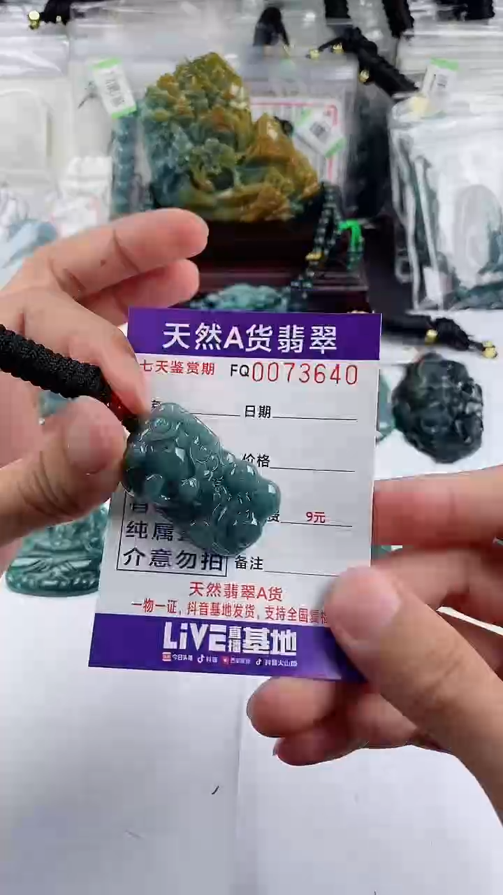 【闪购商品】翡翠颈饰未镶嵌         