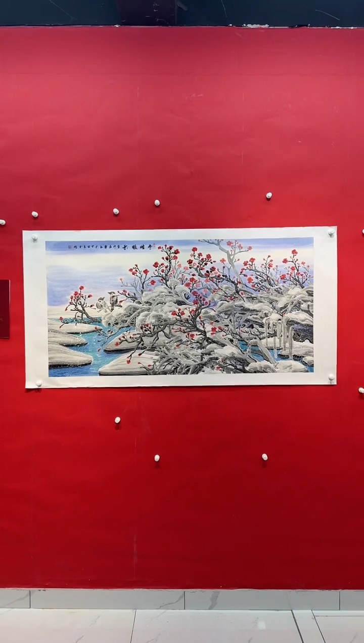 国画画家陆远华纯手绘原作