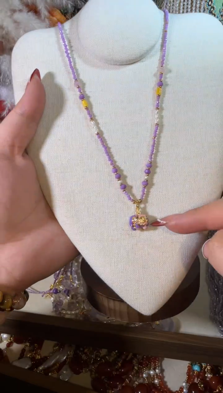 项链未镶嵌尖晶石056