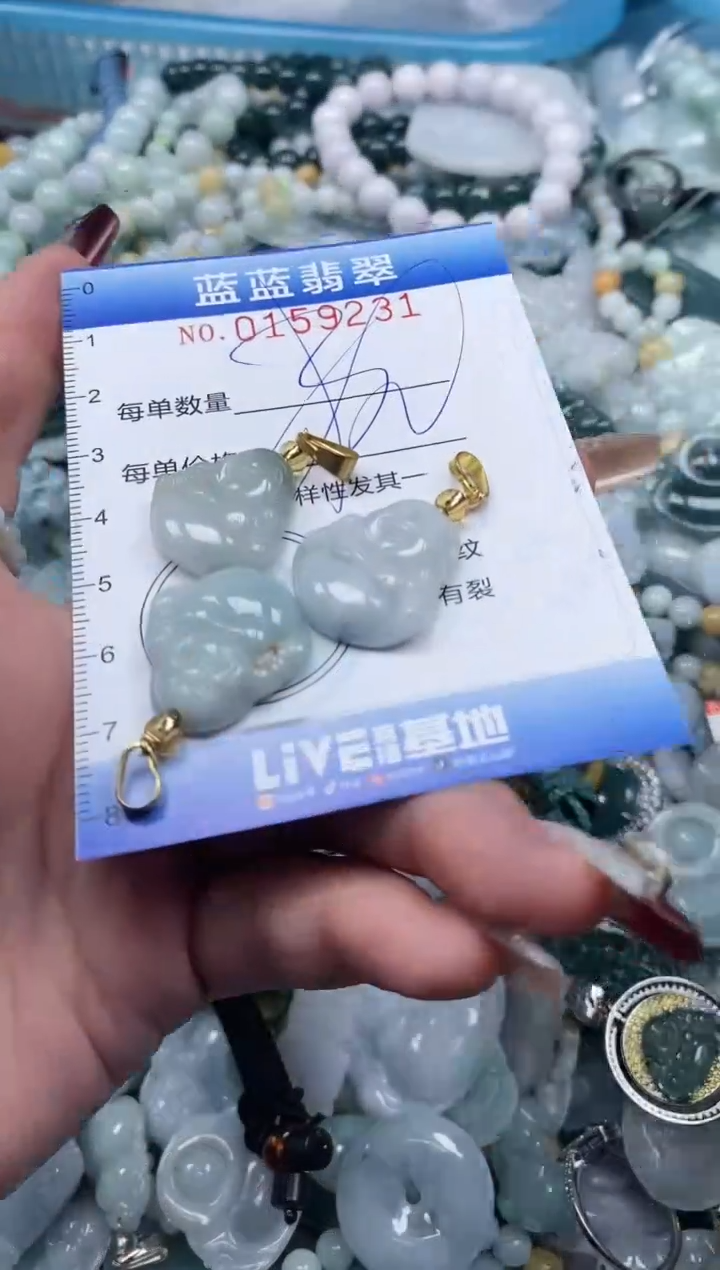 【闪购商品】翡翠颈饰未镶嵌闪购0159231多样性发其一