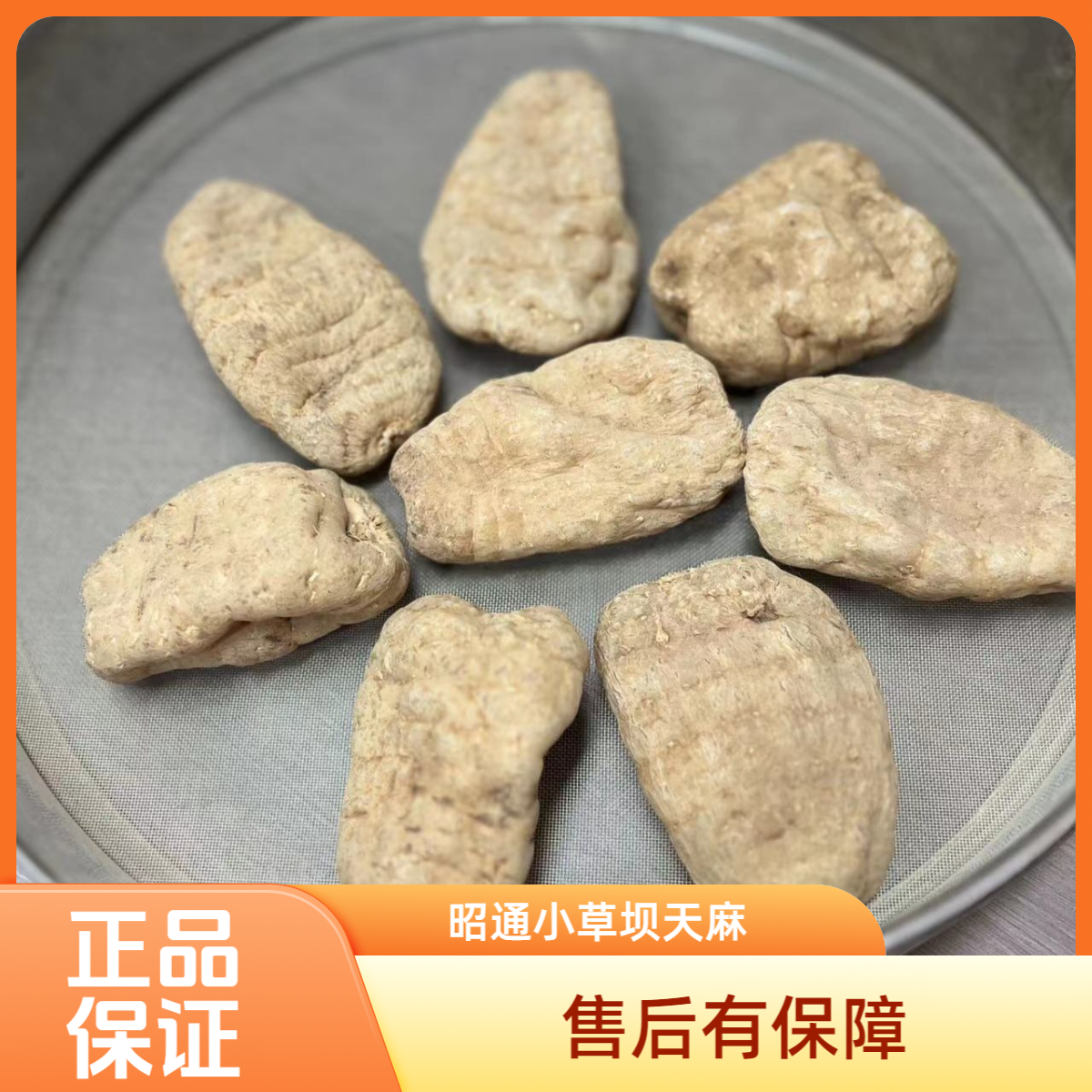 正宗云南昭通小草坝天麻煲汤花粉冬天麻