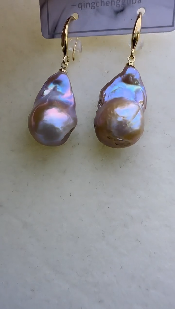 【闪购商品】淡水珍珠耳饰未镶嵌704