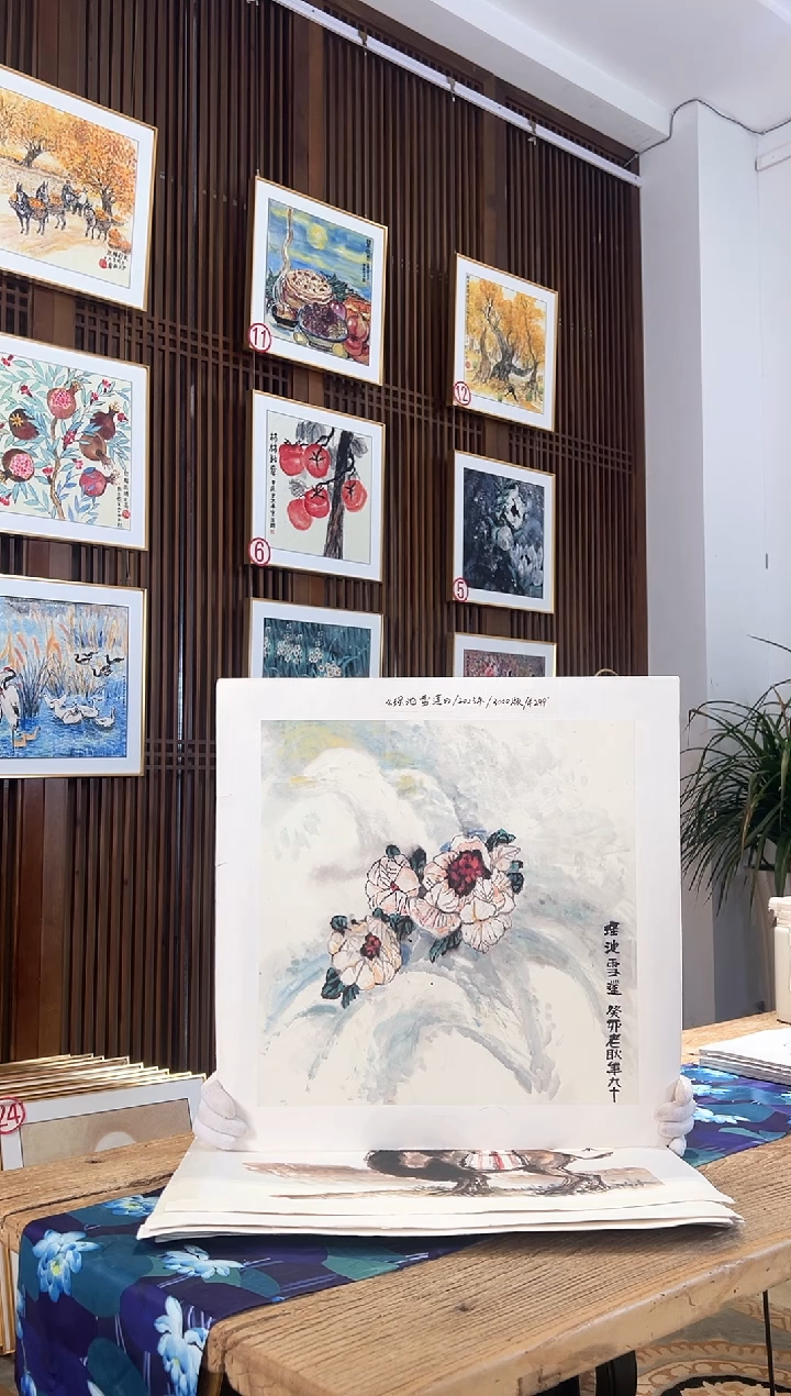 版画耿玉琨名章限量版画S