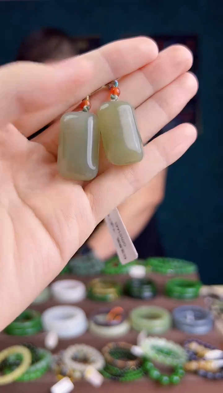 和田玉未镶嵌颈饰多样性发货 拍一单发一个