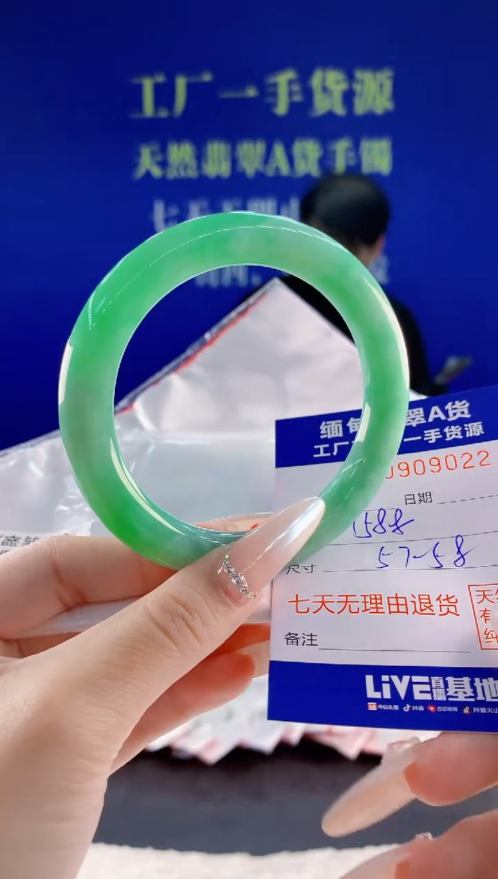 未镶嵌手镯翡翠22