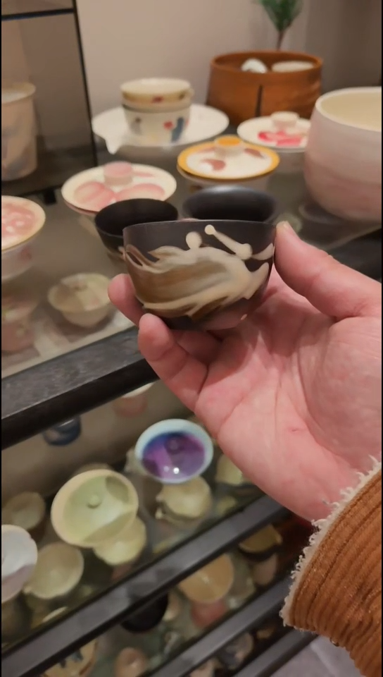 牧渔游龙主人杯超级好看的