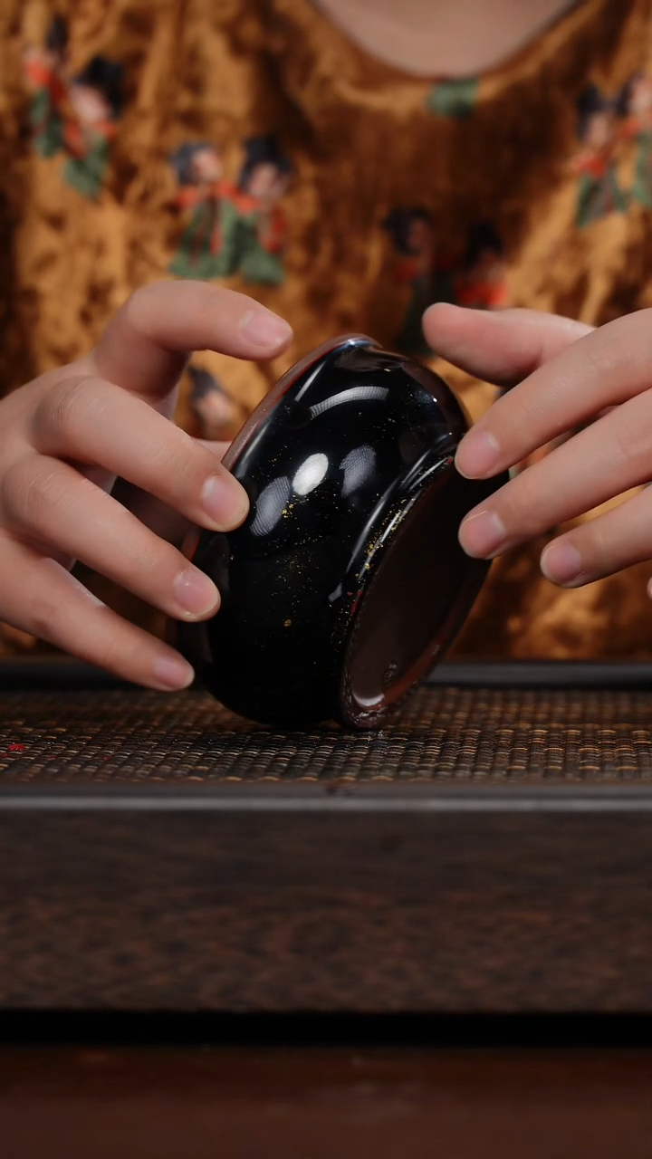 【闪购商品】紫砂茶杯非遗茶器-大漆普洱