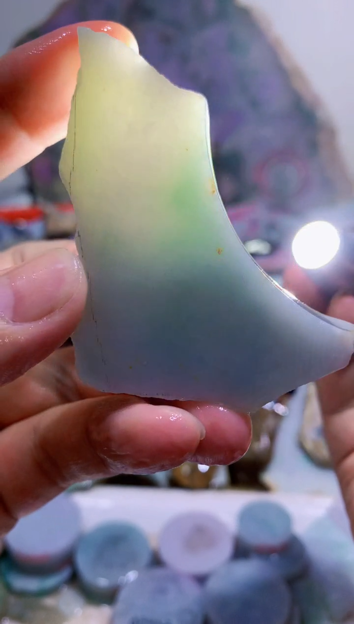 裸石翡翠0蒙0翡翠珠宝542