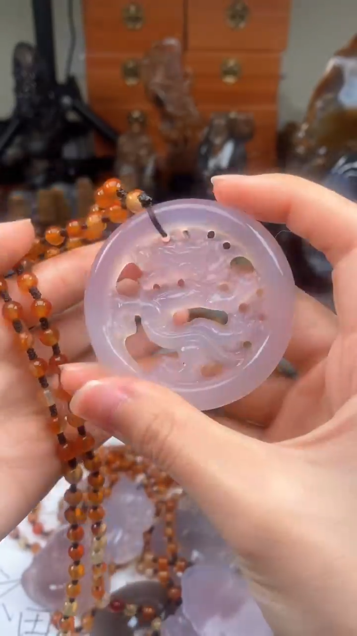 【闪购商品】玛瑙/玉髓颈饰未镶嵌AA