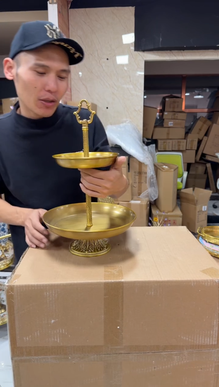 黄铜黛姿家居装饰品摆件 