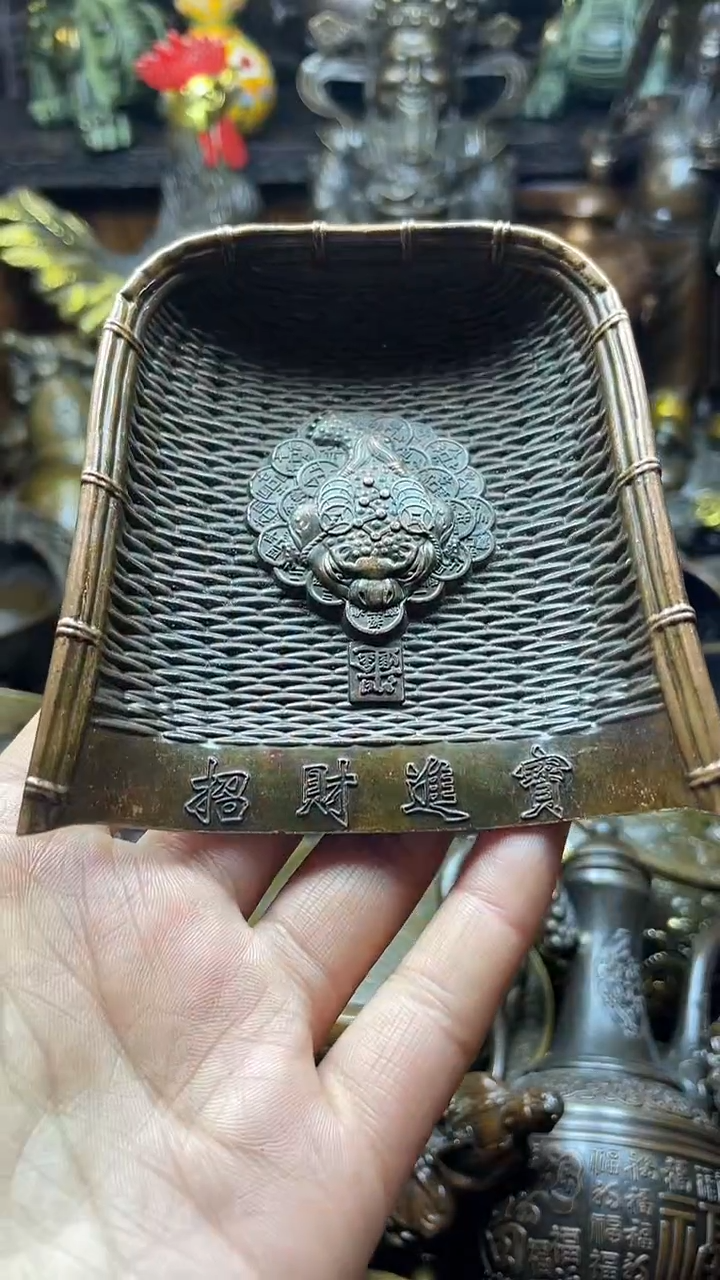 闪购链接，点击下单，有运费险，铜摆件