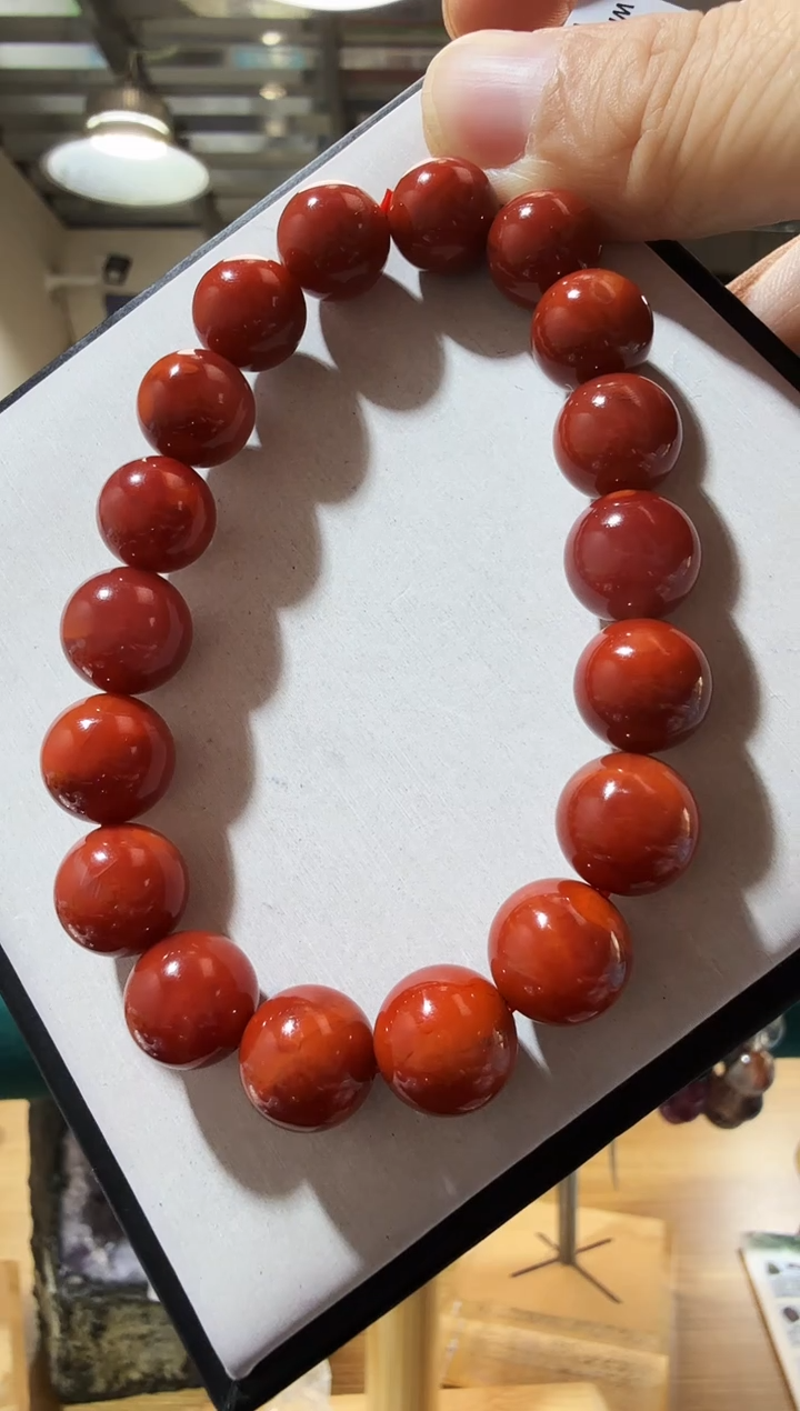 未镶嵌手链南红玛瑙优0284 约11mm