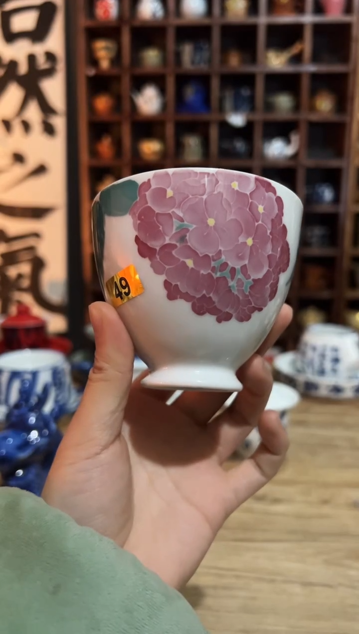 【闪购商品】观云听雨原创手绘茶具