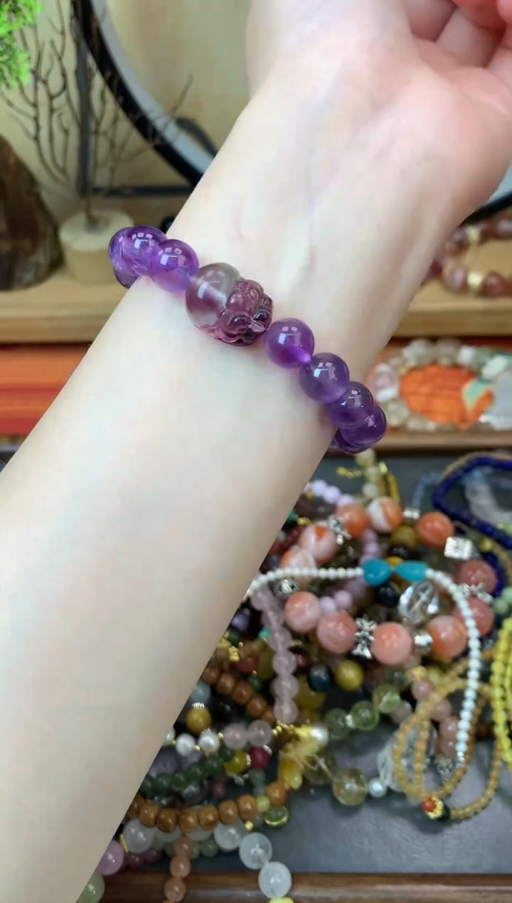 【闪购商品】紫晶手链未镶嵌466手串