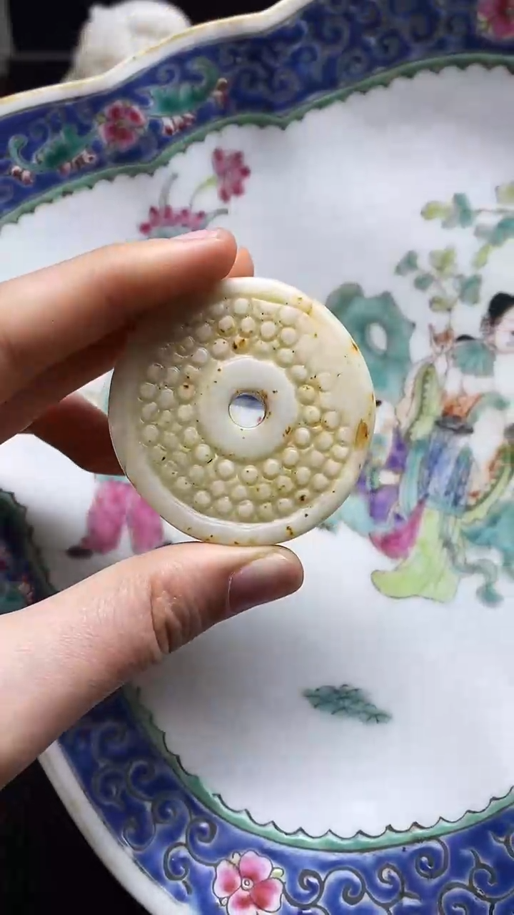 【闪购商品】瓷片瓷片瓷器 摆件1个