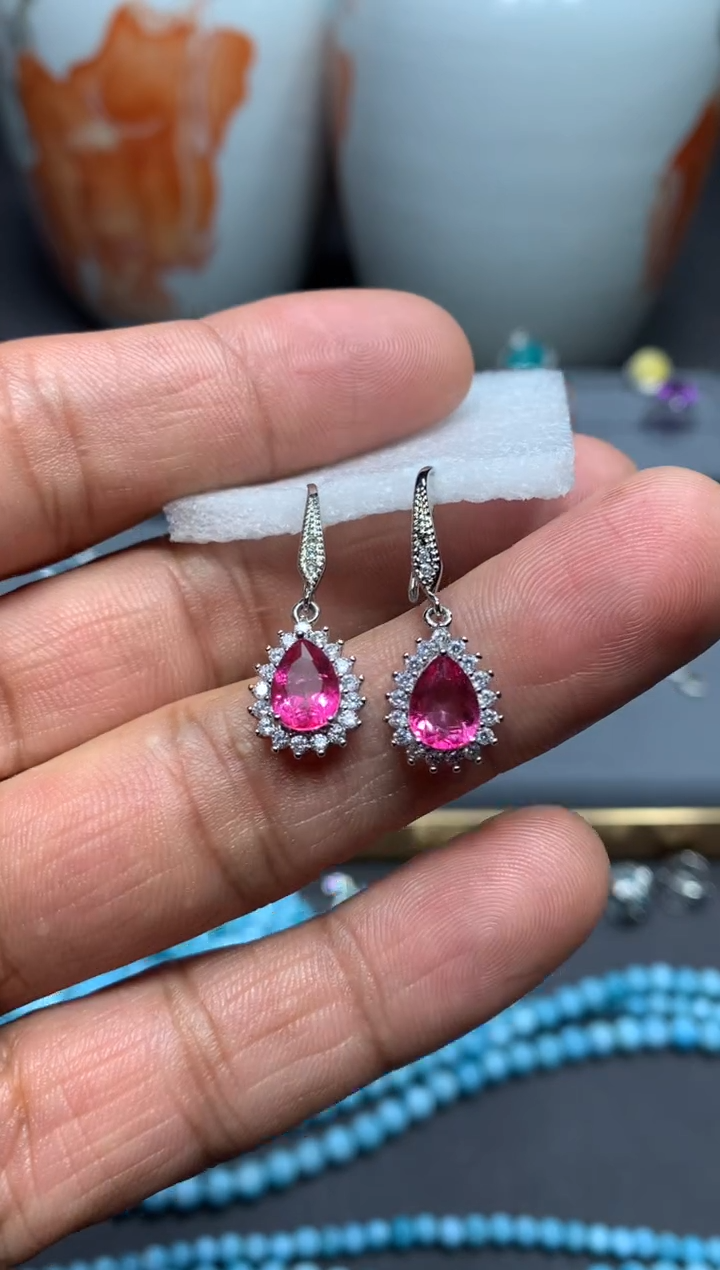 【闪购商品】托帕石耳饰未镶嵌W2（随机性发货只发一单）