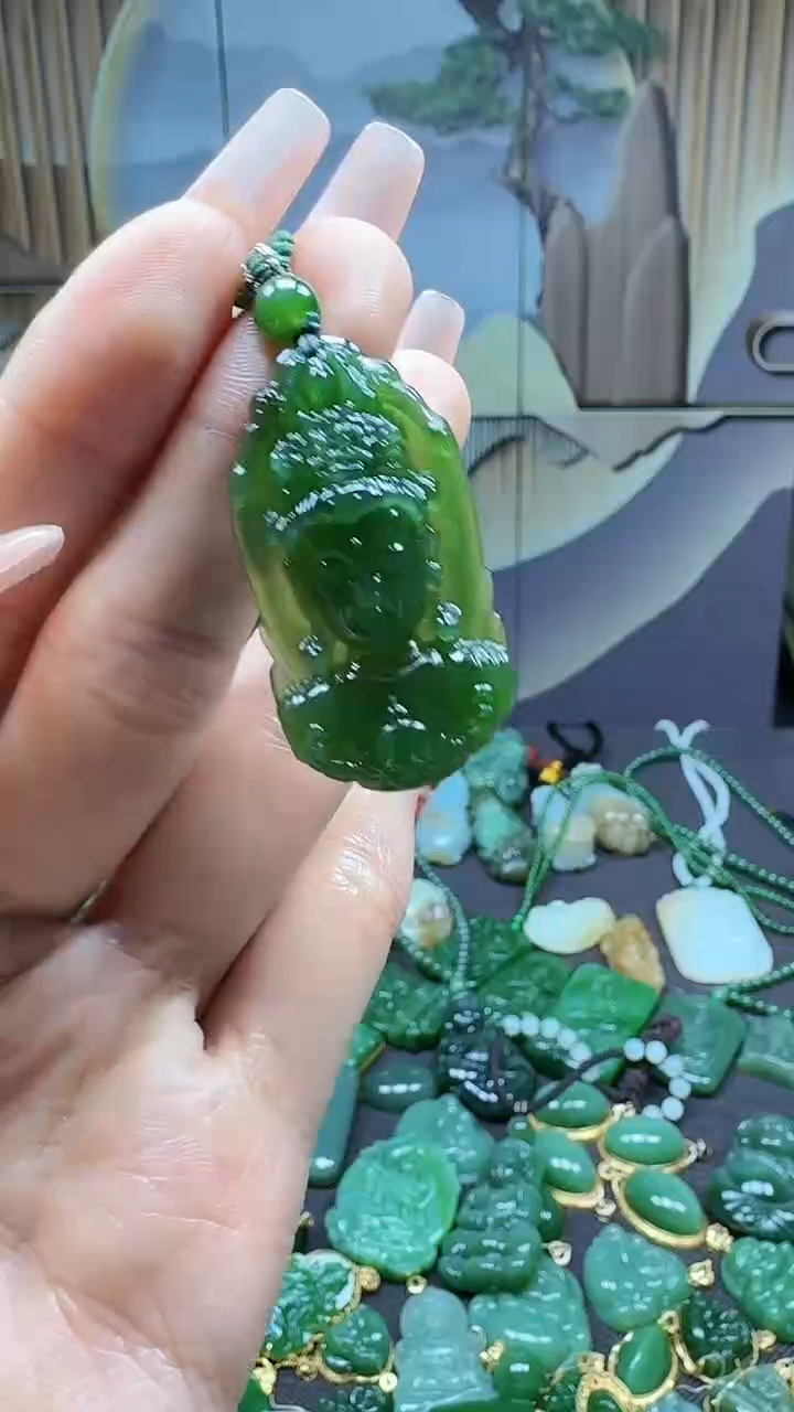 【闪购商品】和田玉挂件未镶嵌1